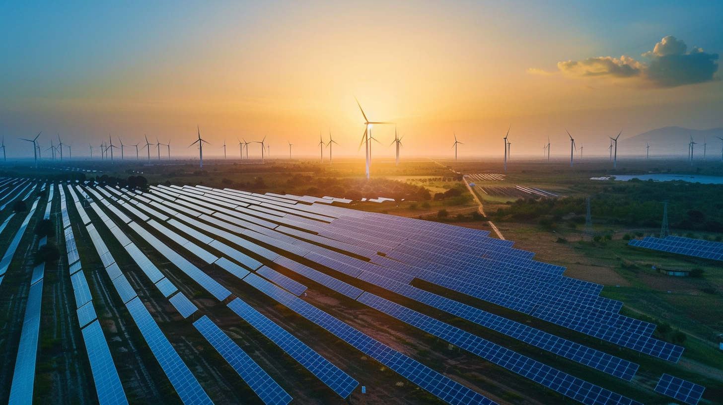 Solar panels and renewable energy