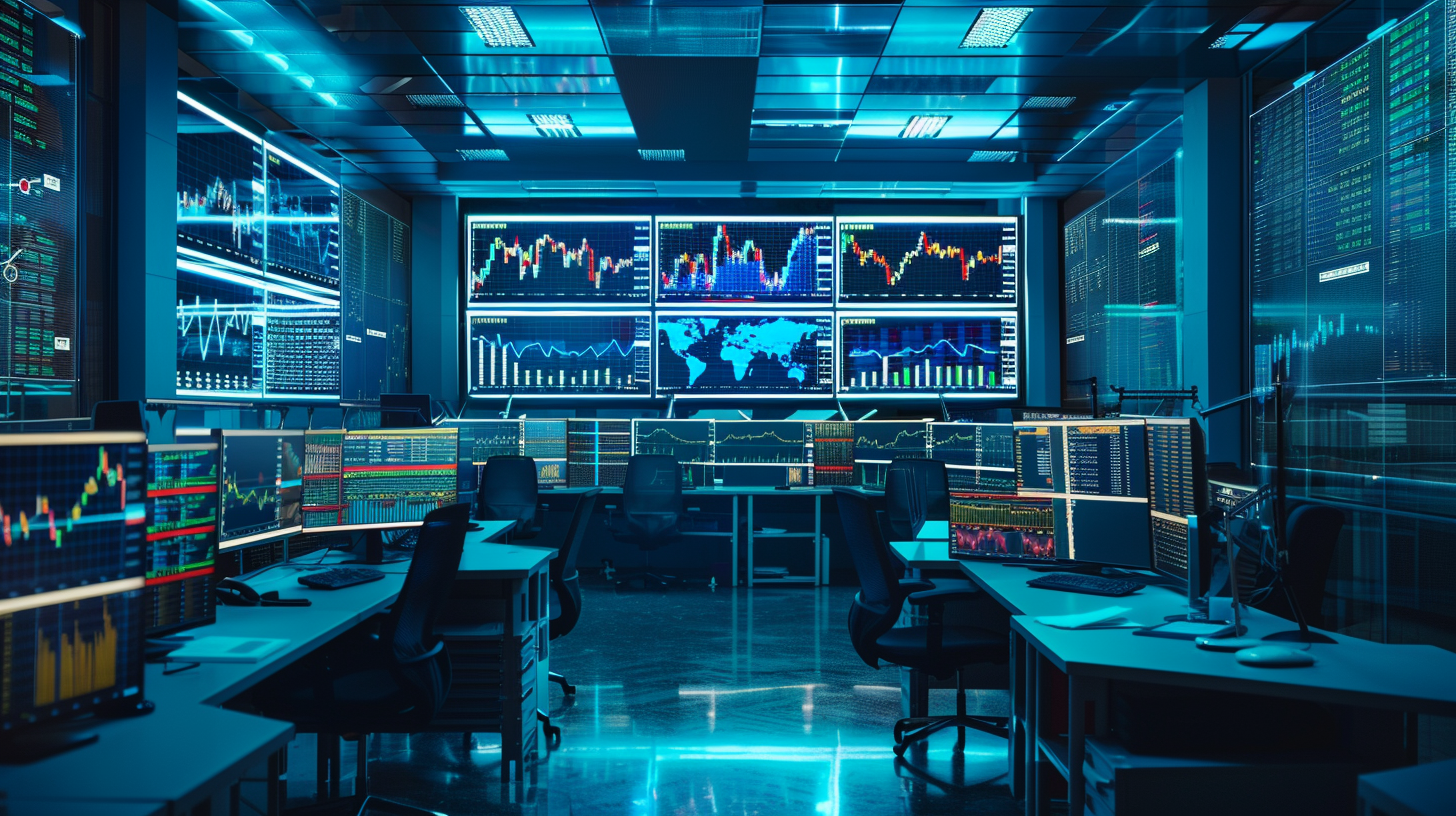 Stock market charts and investing